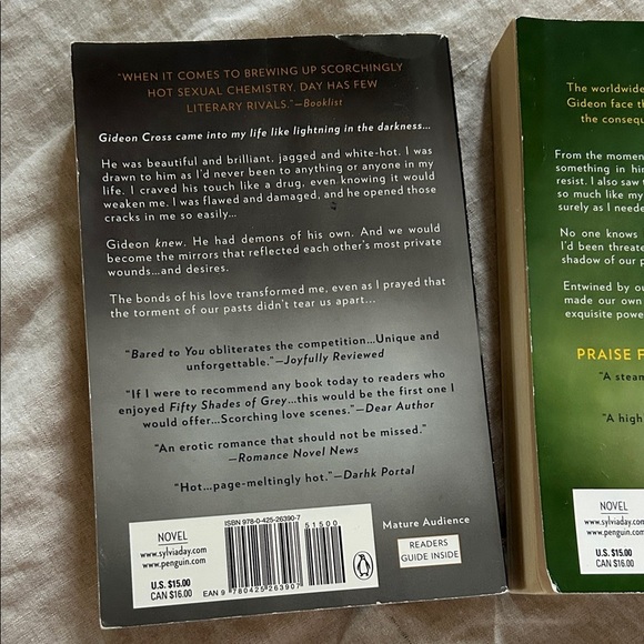 Crossfire Series Set - Blue, Green, Black, Brown Covers - Picture 2 of 9